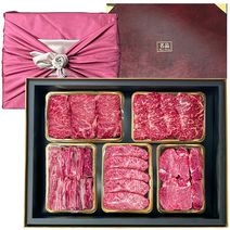 [미쓰하누]1++(9) 한우 선물세트 2.5kg 2kg 설날 부모님선물 투뿔 꽃등심 살치 꽃살 안심, 구이모듬 2.5kg, 일반배송(1시이전주문건당일발송)