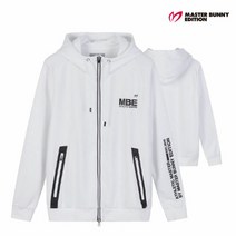 마스터바니에디션 골프 masterbunnyedition레터링 로고 후드 점퍼 M41101JS203_WH, 4[95], WH