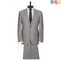 울 블렌디드 베이지 라인 정장 세트 (PBJAH2064_PBPAH2264)