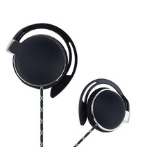 BiLe LG전자 10T370-L860K 클립형 스포츠 운동 이어폰 마이크 리모콘 3.5mm, 블랙, BiLeBD212
