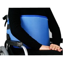 원터치 휠체어 안전벨트 레인보우(대형), 핑크, 1개