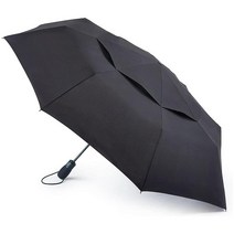 (영국직구) Fulton 펄튼 풀톤 토네이도 3단 접이식 자동 우산 블랙