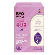 CJ제일제당 BYO 식물성 유산균 우먼 프로바이오틱스, 30포, 16박스
