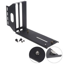 컴퓨터 PC 용 그래픽 카드 홀더 수직 스탠드 데스크탑 케이스 비디오 확장 장착 브래킷 PCI-E GPU 연장 와이어, [02] W-A