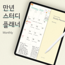 아이패드 굿노트 스터디 플래너