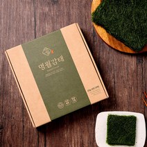 김명월 태안구운감태, 1box, 선물세트 3봉(8매x3봉)