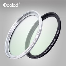 렌즈필터 UV거울 MC선명한 코팅 필터 3740.5434649525558626772mm블랙실버 Roolad T07-43mm C02-블랙, T08-77mm
