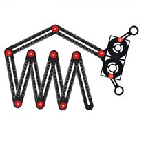 미루시노 알루미늄 합금 타일 공사 접이식 눈금자 WDG 111, ONE  COLOR