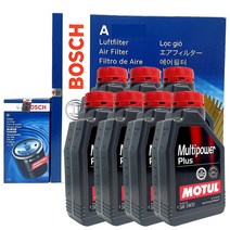 제네시스 EQ900 HI 람다 3.8 GDI 엔진오일 교환 셋트 오일필터+에어크리너+합성유 O0105+A2657+5w30 multi plus 7L, 5w30, 7개, 1L