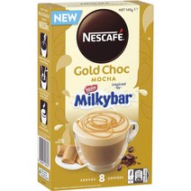 네스카페 골드 초코 모카 네슬레 밀키바 8개입 Nescafe Gold Choc Mocha Nestle Milkybar, 1팩
