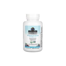 Garden of Life 가든오브라이프 Dr Formulated Brain Health 40세+ 60정 비타민C 비타민D3 블루베리 아보카도 Turmeric 암라 덱스트로스