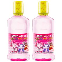 애경 2080 치과놀이 가글 딸기맛, 2개, 250ml