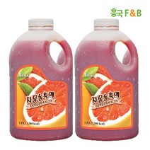 흥국 자몽농축액 1.5L 2개세트, 1. 일반박스