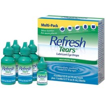 인공눈물 점안액 15ml x4병 +1병 보너스 Refresh Tears Lubricant Eye Drops