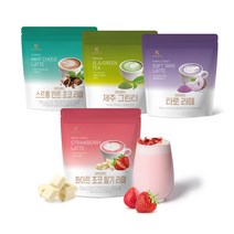 [네이쳐티] 홈카페 라떼 음료 파우더 제주그린티280g/타로280g/민트초코280g/화이트초코딸기280g, 타로라떼 280g, 280g