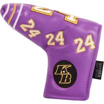 SHABIER 번호 24KB 블레이드 골프 퍼터 헤드 커버용 보라색 커버 헤드커버, Purple