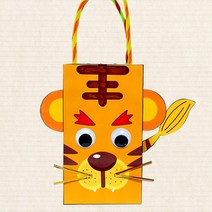 md만들기대장 호랑이종이가방만들기, 단품