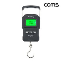 TB436 Coms 휴대용 디지털 손저울 가방 무게 최대75kg