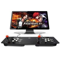 철권7 조이스틱 콘솔 게임 가정용 오락실 컨트롤러, 상세이페이지 참고, 02 더블 흑백 키 컴퓨터 모델 아크릴