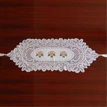 식탁 인테리어 포인트 레이스 러너 2P 콘솔덮개 주방러너 디용도러너 식탁테이블러너, 상세페이지참조