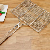 바베큐 준비물 고기 생선구이 그릴 메쉬 스텐 석쇠망, 단품