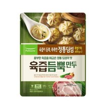 풀무원 육즙듬뿍만두, 2개, 400g
