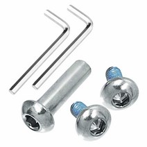 OTFAITP M8x33mm 나사 234륜 스쿠터 교체용 마이크로 미니 접이식 킥 차축 수리 (33), 28.0 Millimeters