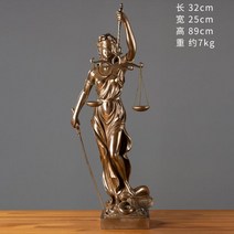 정의의 여신상 로펌 장식 인테리어 정의의여신 변호사 로스쿨 법원 소품, 04)킹사이즈761L