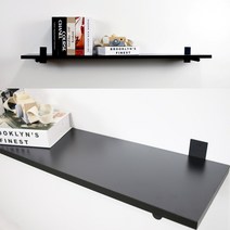 로아공방 맞춤제작 벽걸이선반 모던한 공간활용, ROA0004, 브라운스트라이프