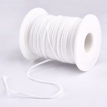 안공사 실팔찌 2.6-20cm 50 개/100 개 캔들 심지 무연 왁스 순수 코튼 코어 DIY 양초 만들기 사전 파티 용, 32 61M-24 strands