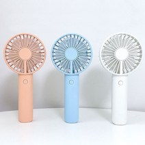 안전하고 가벼운 손선풍기 W10 휴대용핸드선풍기 2중날개, -W10휴대용선풍기(스카이블루)