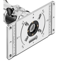 목공기계 부품 목공 라우터 테이블 삽입 플레이트 벤치 알루미늄 밀링 트리머 기계 도구, 한개옵션0