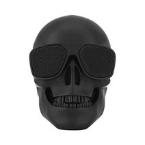 VIGROS Skull Speaker Portable Bluetooth Speakers Unique Speaker 8W Output Bass Stereo Compatible fo, Big-Black
