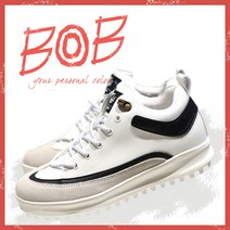 BOB 남자 소가죽 골프화 BTWC1503/ 미드탑 골프화 / 스니커즈골프화