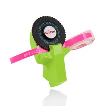 휴대용 라벨 프린터 미니 수동 메이커 DIY 3D 엠보싱 라이터 타자기 플라스틱 테이프, 03 3