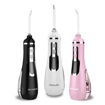 waterpulse v500 워터펄스 휴대용 구강세정기 물치실 잇몸관리, 화이트