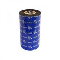레진리본 바코드프린터 열전사리본 ZEBRA K4800 110mm, 단품