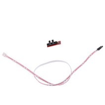 3D 프린터 램프 1.4 용 케이블이있는 광학 엔드 스톱 정지 제한 스위치, 31x9x15mm, 레드, PCB 보드