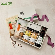 [청오]유기농 참기름 선물세트2호, 없음