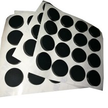 금색실리콘 오공금색실리콘 실리콘금색 ˚4.5-20mm 원형 자기 접착 실리콘 고무 발 패드 가구 캐비닛 도어, [03] 50 Pcs, [15] 16x3 mm