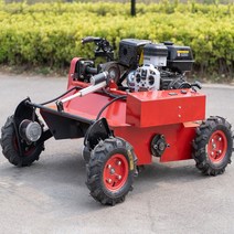 예초기 부품 날 용품소형 바퀴 원격 제어 정원 잔디 자체 추진 슬로프 보호 제발 모어, 02 Wheeled lawn mower_02 EU