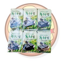 광천원김 녹차도시락김(12개입)x5, 단품, 단품