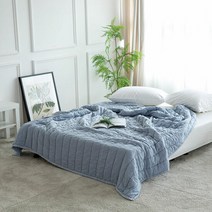 [소프라움] 코엘 차렵이불 퀸사이즈(블루)