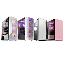 PC온스튜디오 게이밍 컴퓨터 조립PC 화이트 핑크 롤 피파 오버워치2 발로란트 서든 로스트아크 배그 아이온 게임용 데스크탑 본체, 게이밍 - CG04, 01. 기본형, CASE - 02
