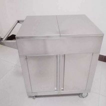 잔반 처리대 싱크대 식당 학교 급식실 테이블 선반, 64 x 48 x 80 (12구 실린더)