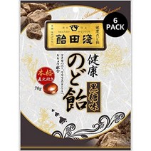 아사다아메 아사다캔디 아사다 사탕 목캔디 흑설탕 맛 70g 6팩 ASADAAME Asada candy throat candy brown sugar flavor