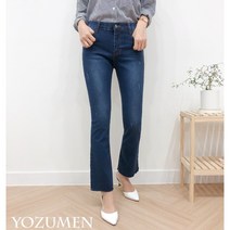 요즘엔 가을신상 여성 히든밴딩 9부 데일리 슬림 부츠컷 청바지 꾸안꾸룩 PA-0539