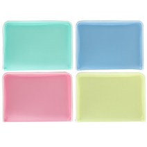 화일천사 지퍼화일, 파스텔 5cm 옐로우