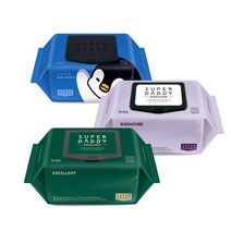슈퍼대디 아기물티슈 10팩 BEST 특별전, 엑설런트82 캡형 70매 10팩 (82g)