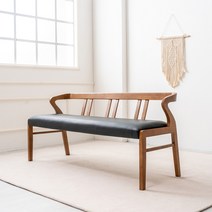 에보니아 오즈본 6인식탁용 벤치의자 [착불배송], 단일옵션